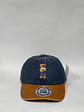 Gorra de lona jean 6p bicolor - Azul x Marrón /  Oso ted - Miniatura 1