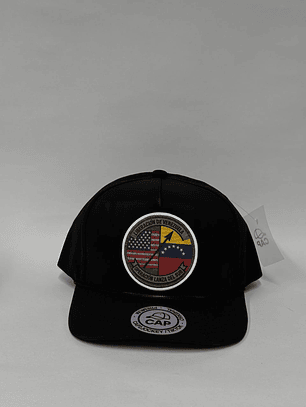 Gorra de lona  5p - Negro  / OP Lanza del Sur 