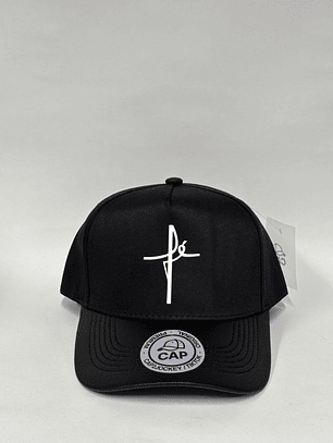 Gorra lisa de 5p - Negro / FE 
