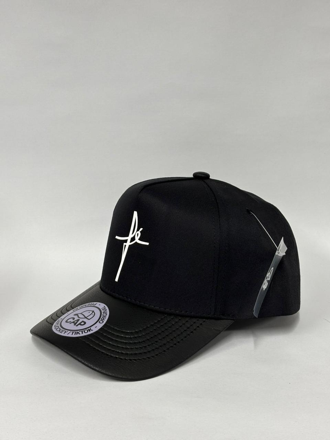 Gorra lisa de 5p - Negro / FE  2