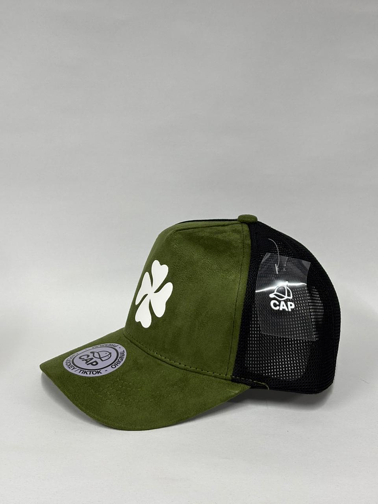 Jockey de malla gamuzado 5p  - Verde / Trébol  2