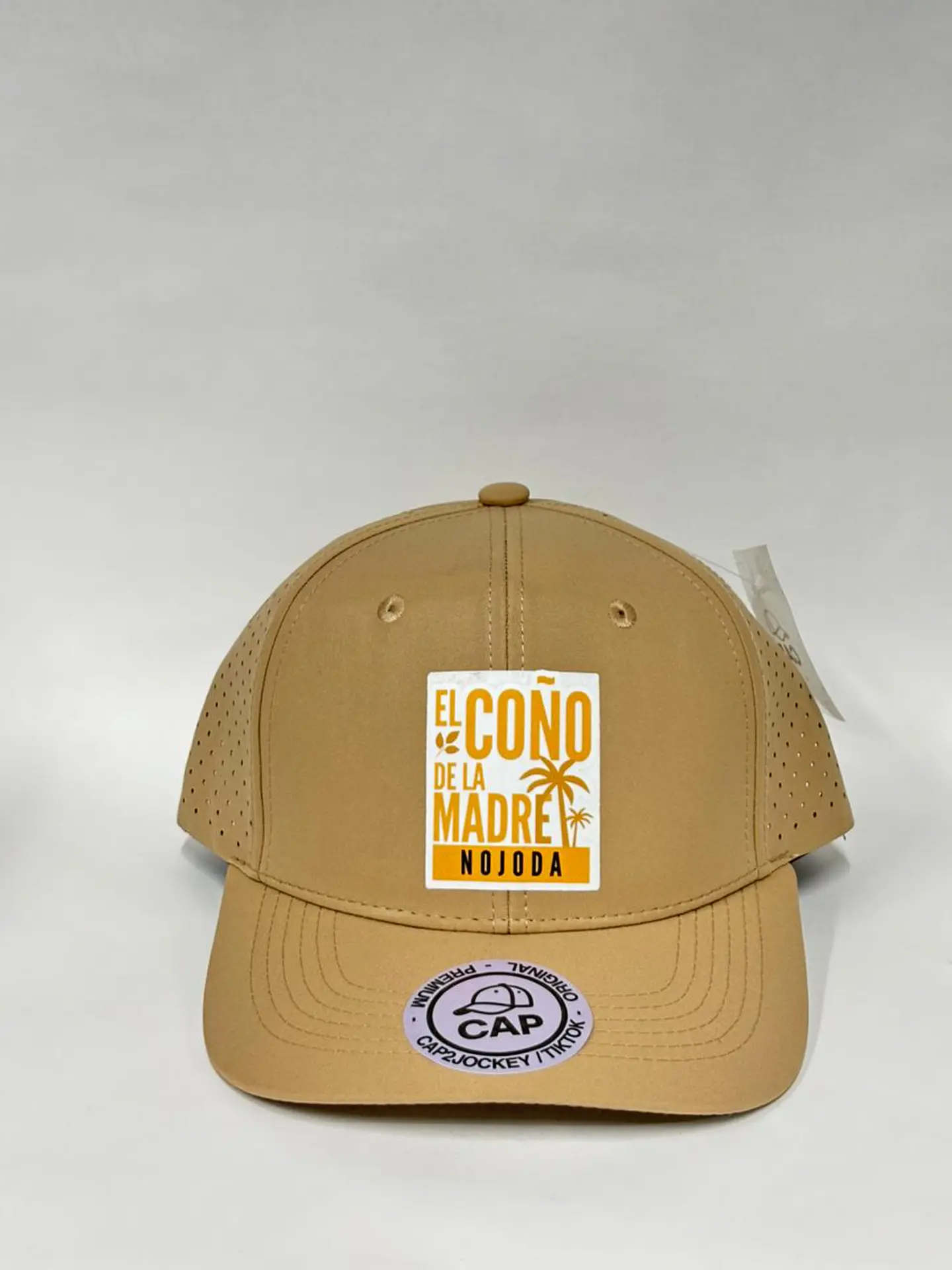 Gorra de lona 6p - Beige /  El coño de la M 1