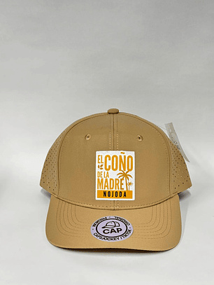 Gorra de lona lisa con laser 6p - Beige /  El coño de la M