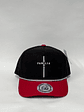 Gorra de lona en malla laser 5p - Bicolor negro x rojo / Familia Dios  - Miniatura 1