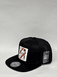 Gorra plana lisa 6p - Negro Matte / Anís Cartujo  - Miniatura 2