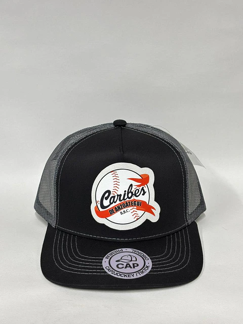 Jockey de malla 5p - Negro x gris / Caribes de Anzoategui