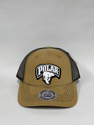 Jockey de malla 6p - Beige x negro / Polar 