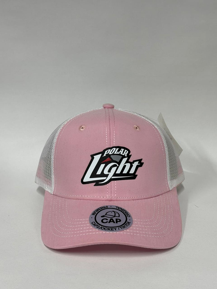 Jockey de malla 6p - Rosado x blanco / Polar Light 1