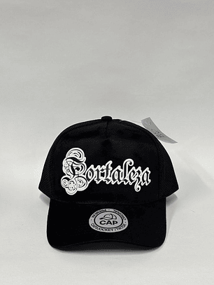 Jockey de malla gamuza 5p - Negro / Fortaleza 3