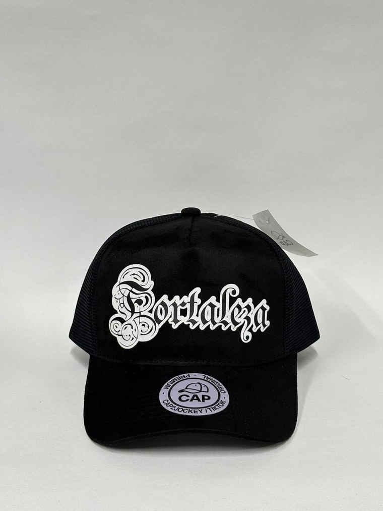 Jockey de malla gamuza 5p - Negro / Fortaleza 3 1