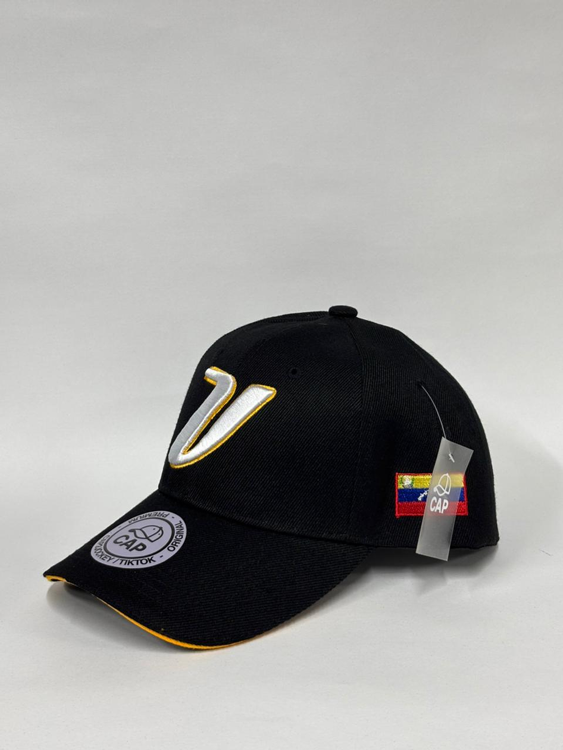 Gorra de lona 6p - Negro / V Venezuela 2