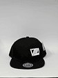 Gorra de lona lisa 6p  - Negro / VZLA  - Miniatura 1