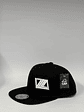 Gorra de lona lisa 6p  - Negro / VZLA  - Miniatura 2