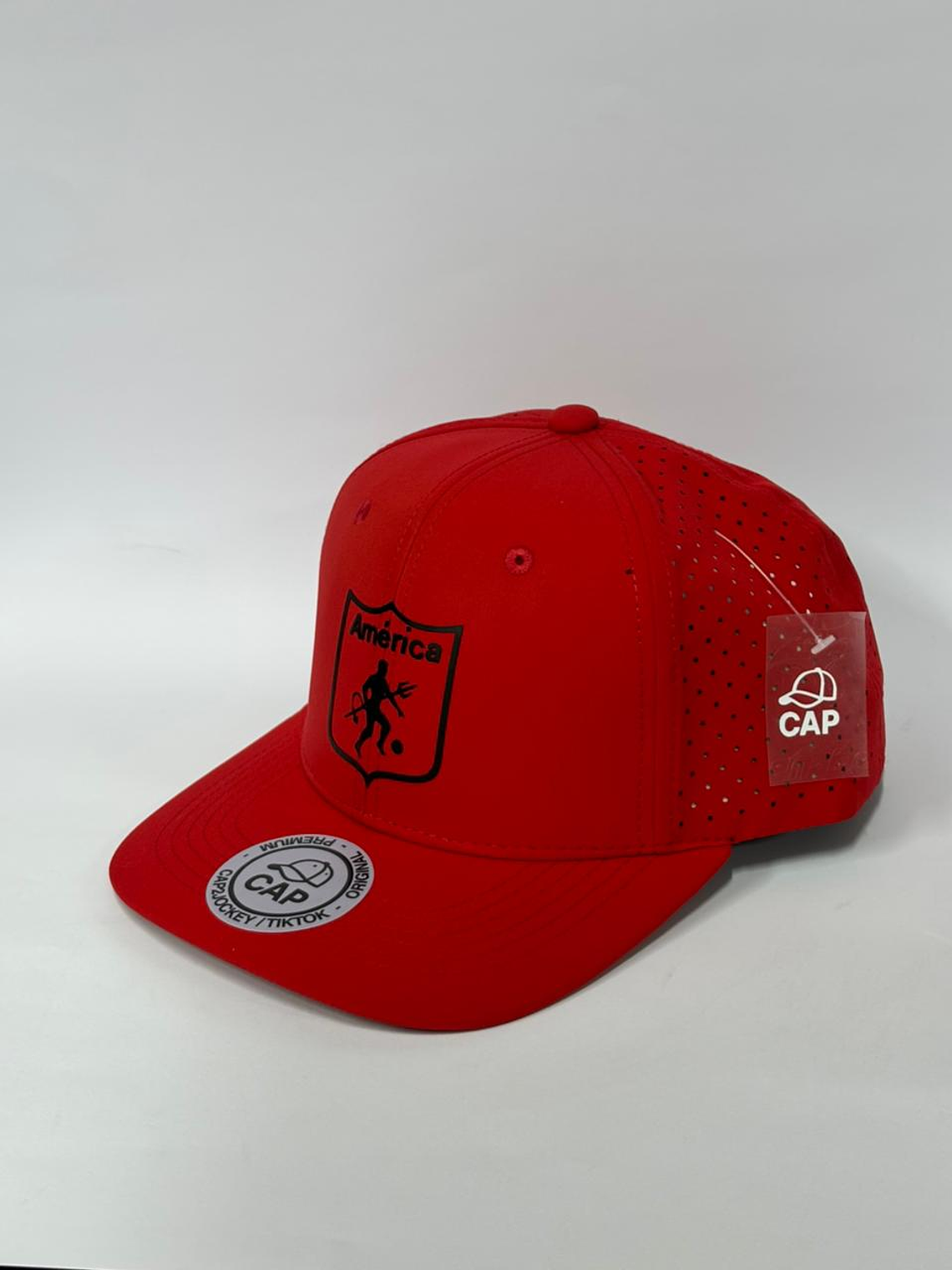 Gorra de laser 6p  - Rojo / América  2