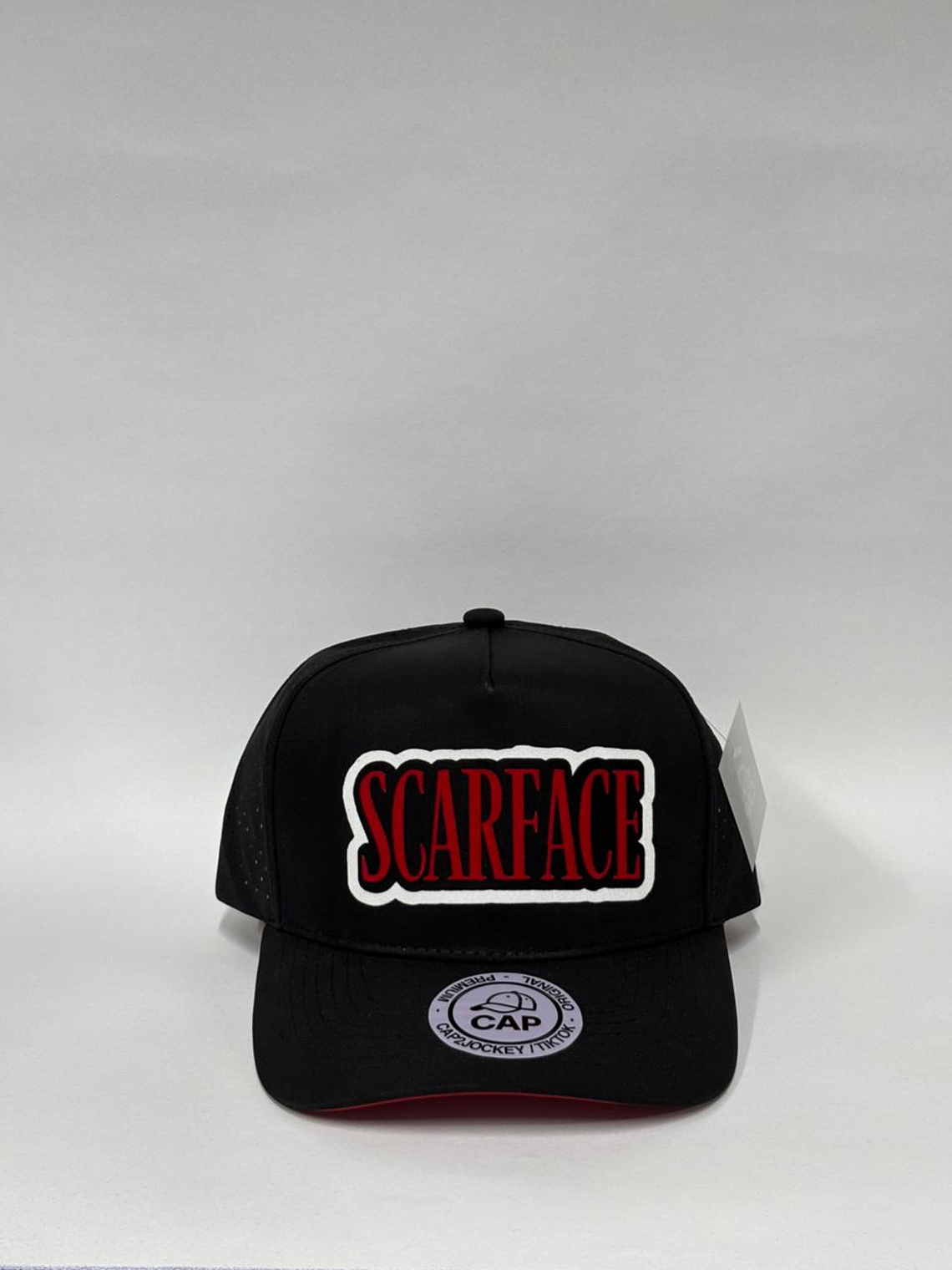 Gorro de lona 5p liso - Negro / SCARFACE  1