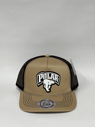 Jockey de malla - Beige x negro / Polar 