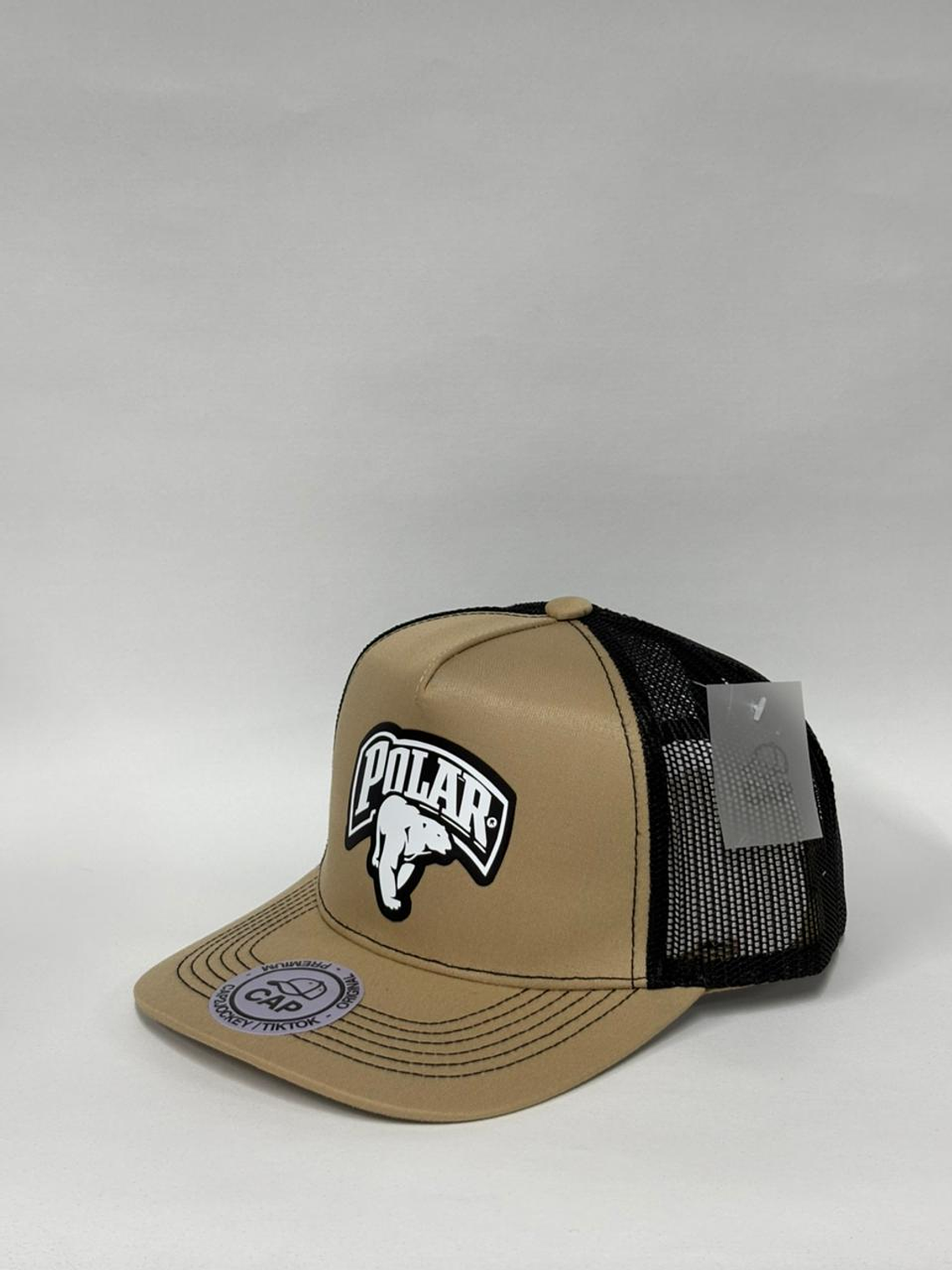 Jockey de malla - Beige x negro / Polar  2