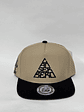 Gorra de lona lisa 5p - Beige x negro / Canserbero   - Miniatura 1