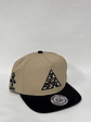 Gorra de lona lisa 5p - Beige x negro / Canserbero   - Miniatura 2