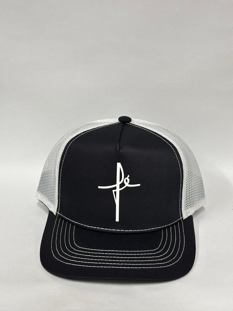 Jockey de malla 5p - Negro x blanco / FE 1