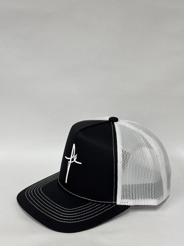 Jockey de malla 5p - Negro x blanco / FE 2