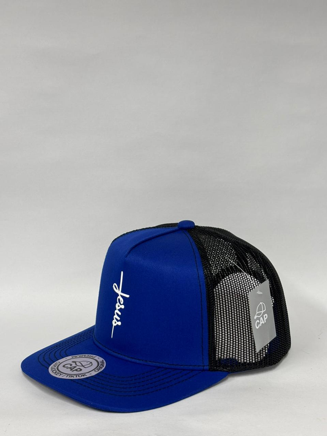 Jockey de malla 5p - Azul x negro / Jesús  2