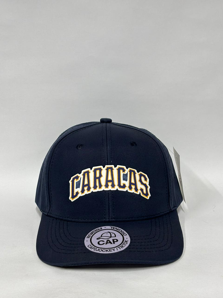 Gorra de lona laser - Azul marino / Caracas  1