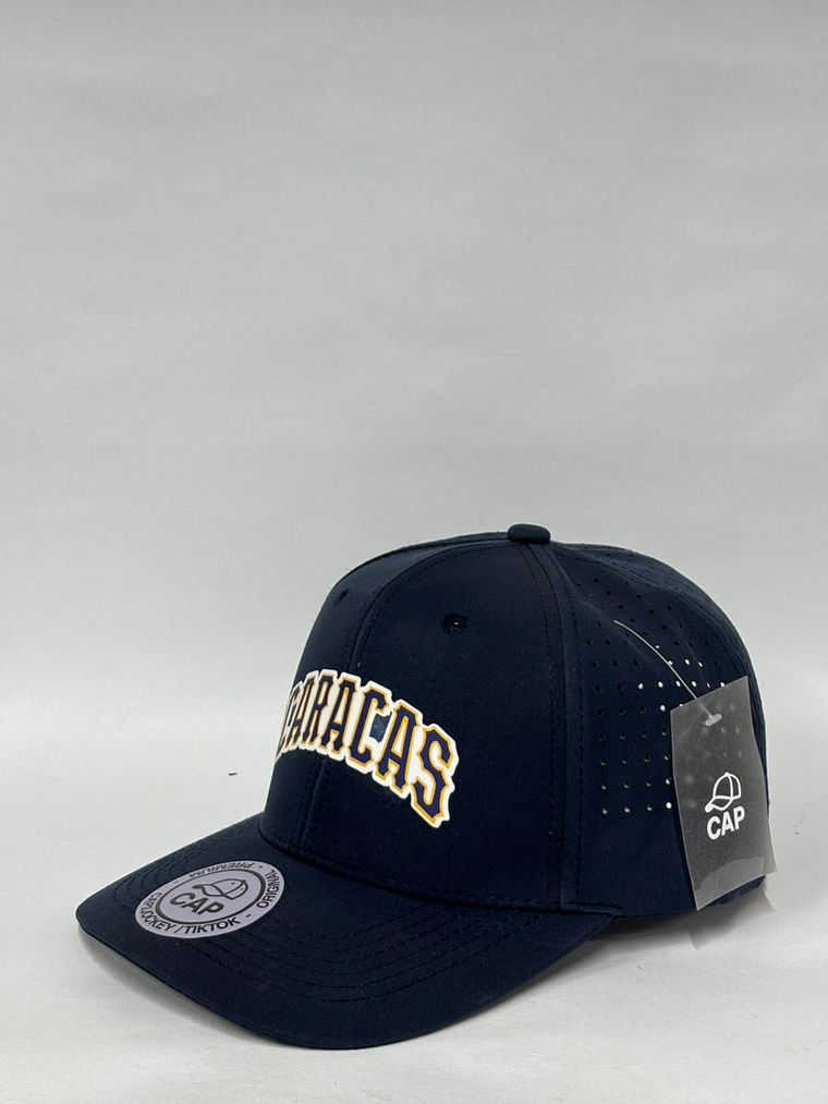 Gorra de lona laser - Azul marino / Caracas  2