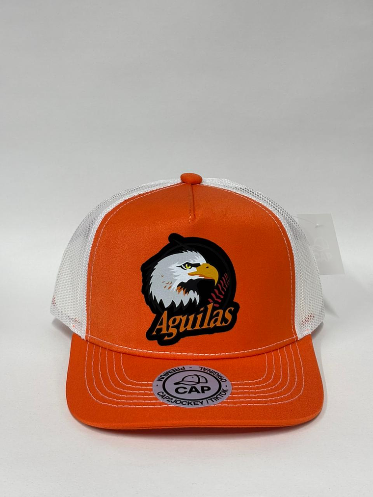 Jockey de malla 5p - Naranja x blanco / Águilas del Zulia 1