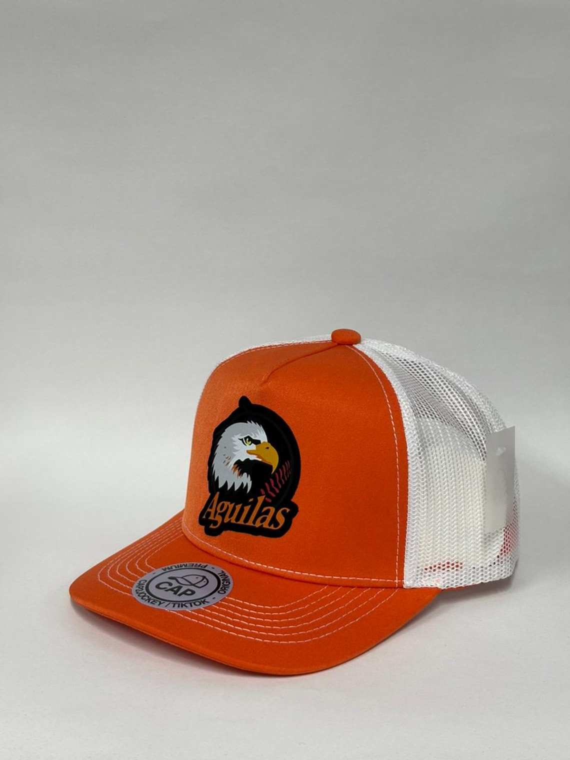 Jockey de malla 5p - Naranja x blanco / Águilas del Zulia 2