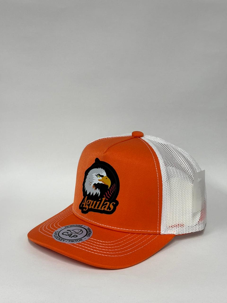 Jockey de malla 5p - Naranja x blanco / Águilas del Zulia 2