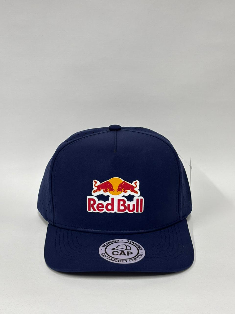 Gorra de lona lisa 5p - Azul m / Red Bull 1