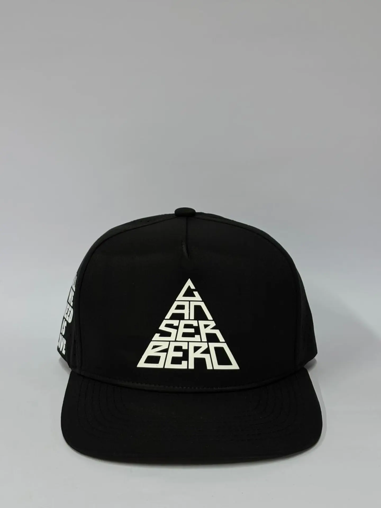 Gorra de lona laser 5p - Negro /  Canserbero clasic  1