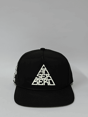 Gorra de lona laser 5p - Negro /  Canserbero 