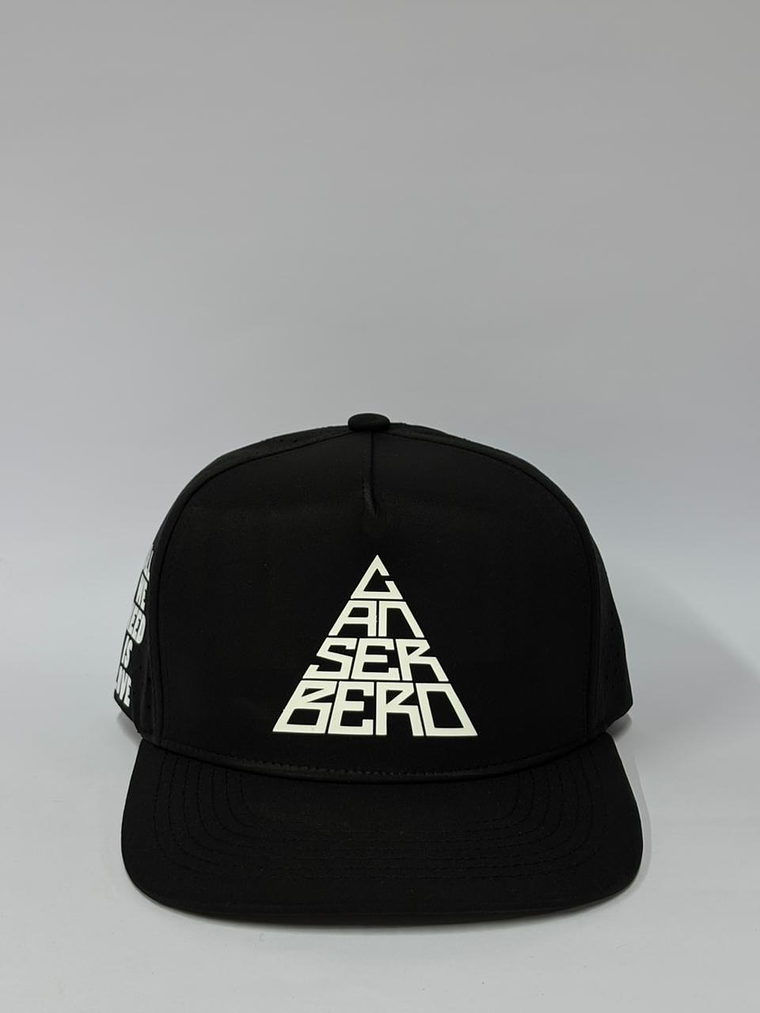 Gorra de lona laser 5p - Negro /  Canserbero  1