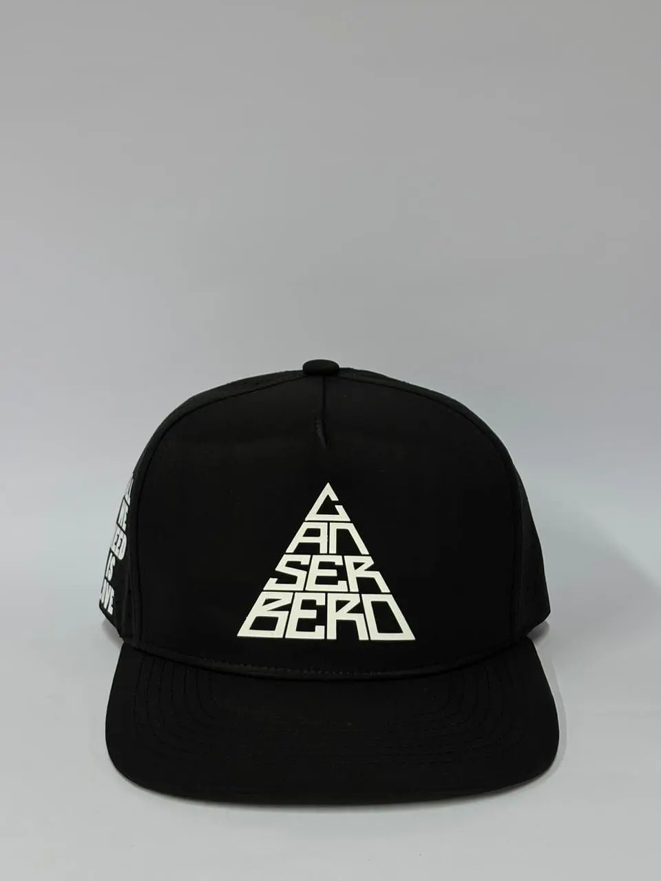 Gorra de lona laser 5p - Negro /  Canserbero clasic  1
