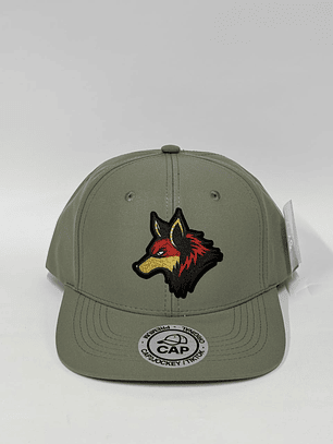 Gorra de lona lisa 6p - Gris / Zorro 