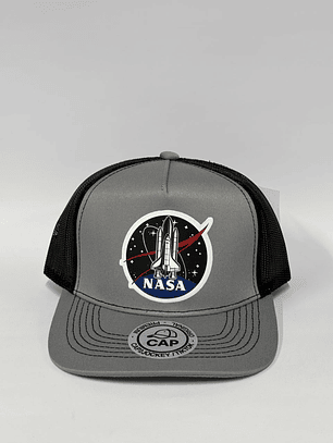 Jockey de malla 5p - Gris x negro / Nasa