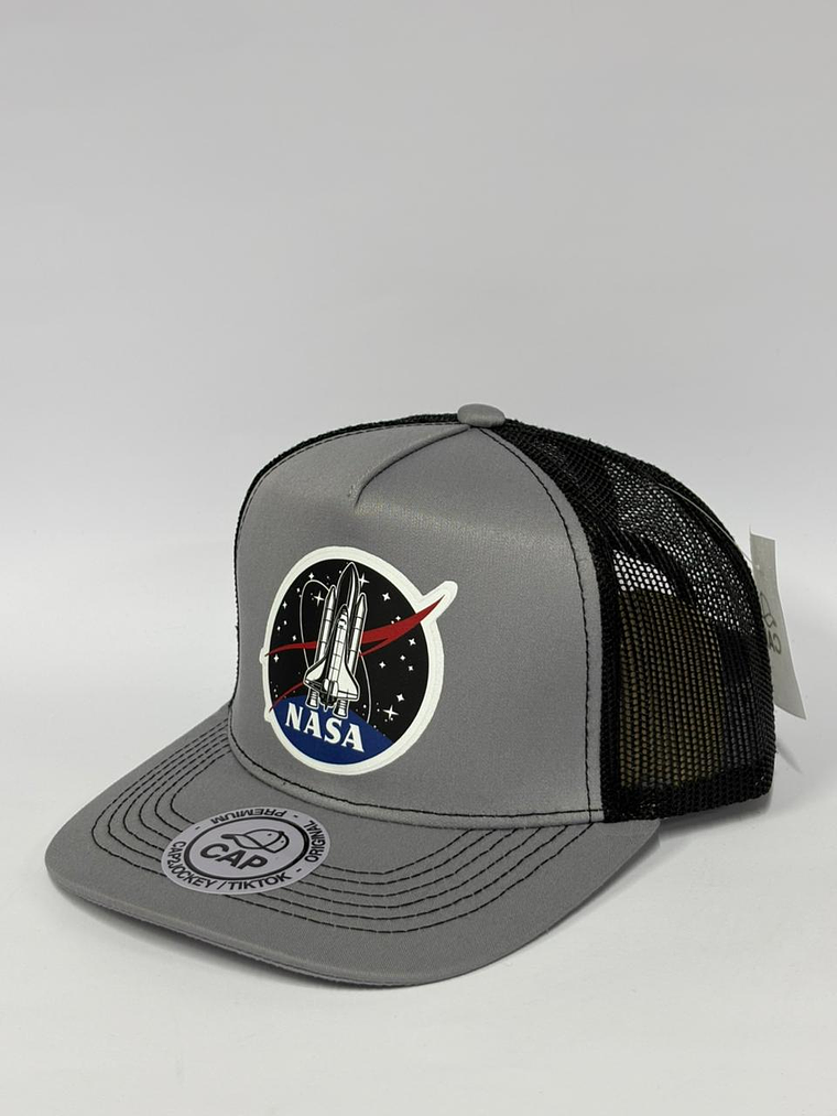 Jockey de malla 5p - Gris x negro / Nasa 2