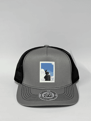 Jockey de malla 5p - Gris x negro / Golpe de poder 