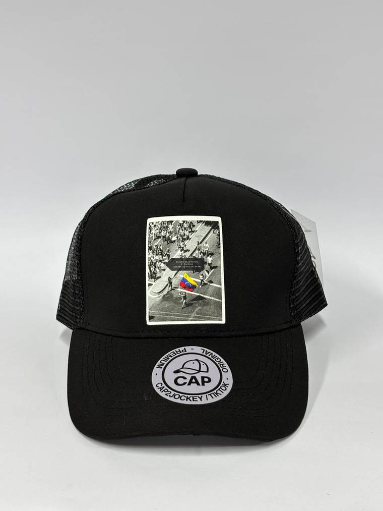 Jockey de malla 5p - Negro / Libertad  1