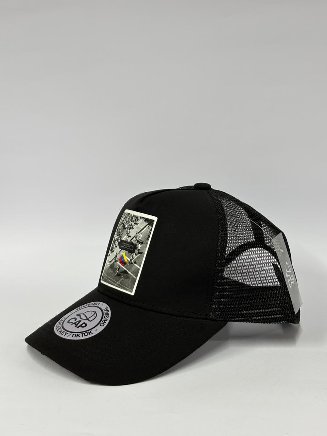 Jockey de malla 5p - Negro / Libertad  2