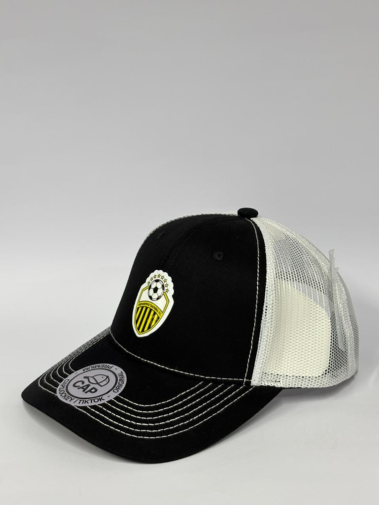 Jockey de malla 6p - Negro x blanco / Deportivo Táchira  2