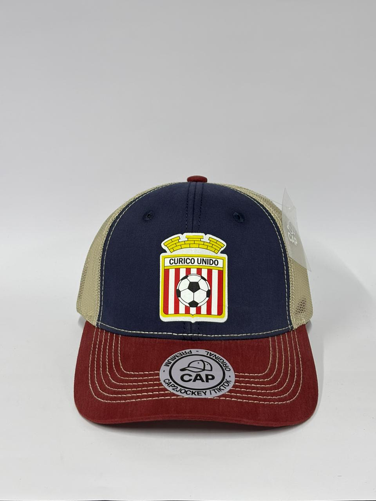 Jockey de malla 6p - Tricolor / Curicó unido  1