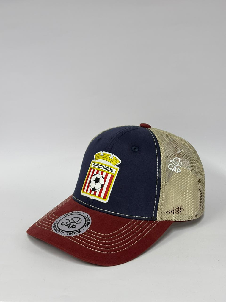 Jockey de malla 6p - Tricolor / Curicó unido  2