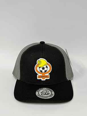 Jockey de malla 6p - Negro / Cobreloa 