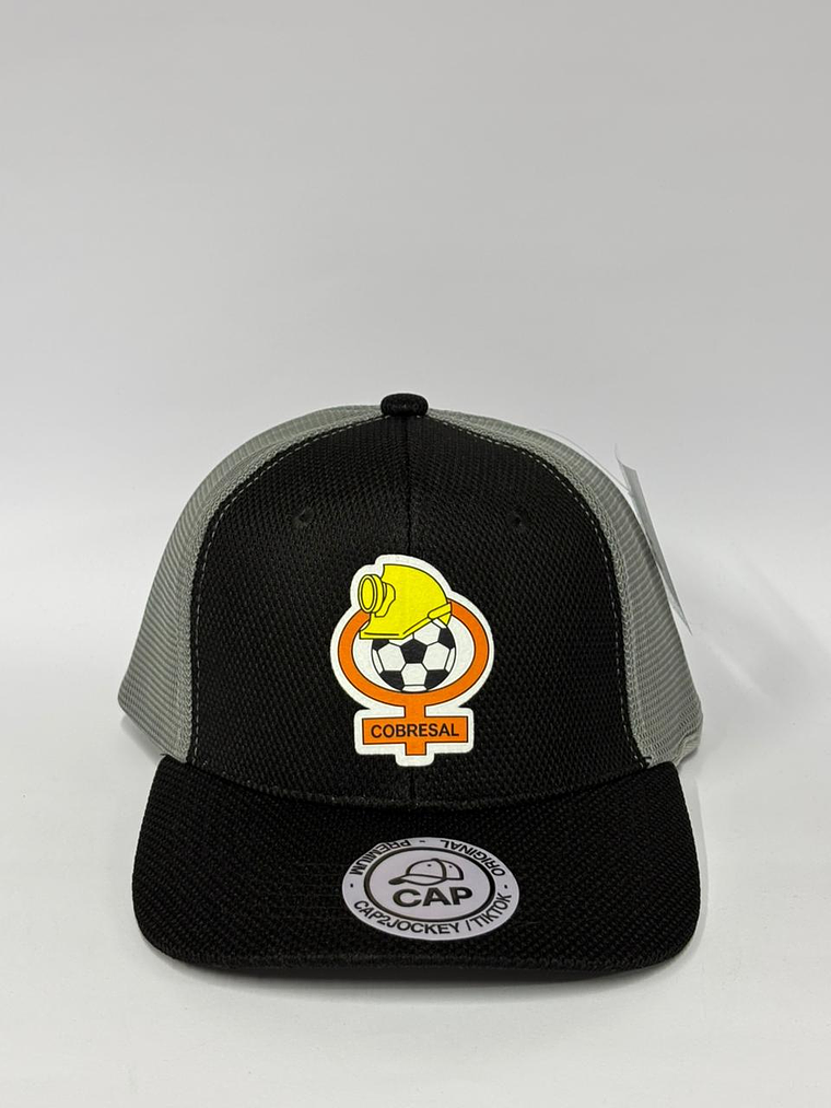 Jockey de malla 6p - Negro / Cobreloa  1