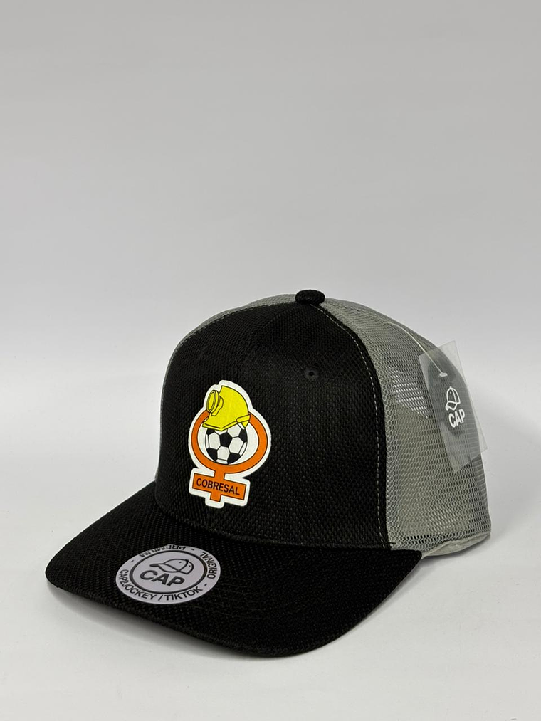 Jockey de malla 6p - Negro / Cobreloa  2