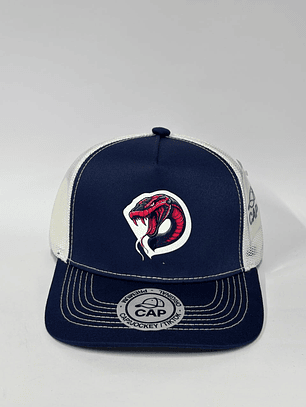 Jockey de malla 5p - Azul marino / Cobra 