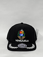 Gorra de lona lisa 5p - Negro / Venezuela army - Miniatura 1